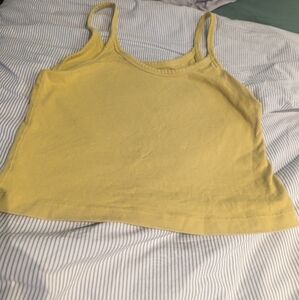 Chartreuse arq crop cami size medium